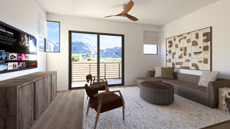 Accommodations - Living Room